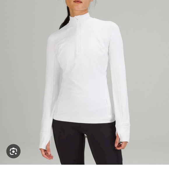 lululemon Rulu longsleeve. White. Size 8 - Picture 1 of 3